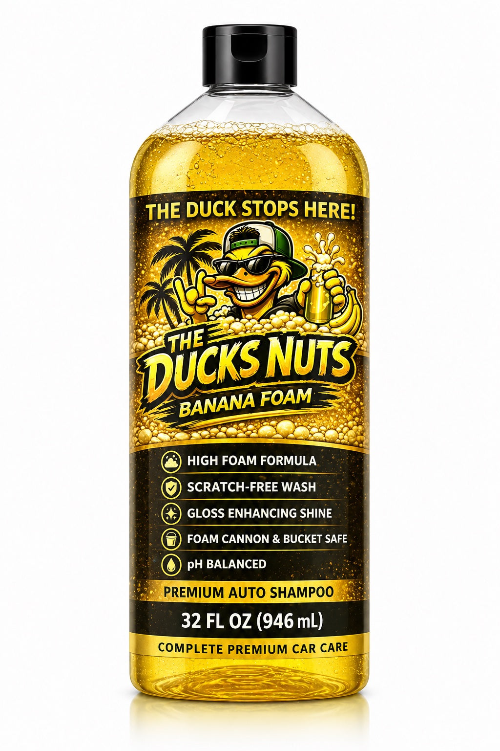 Ducks Nuts Extreme Foam Shampoo – Banana Foam