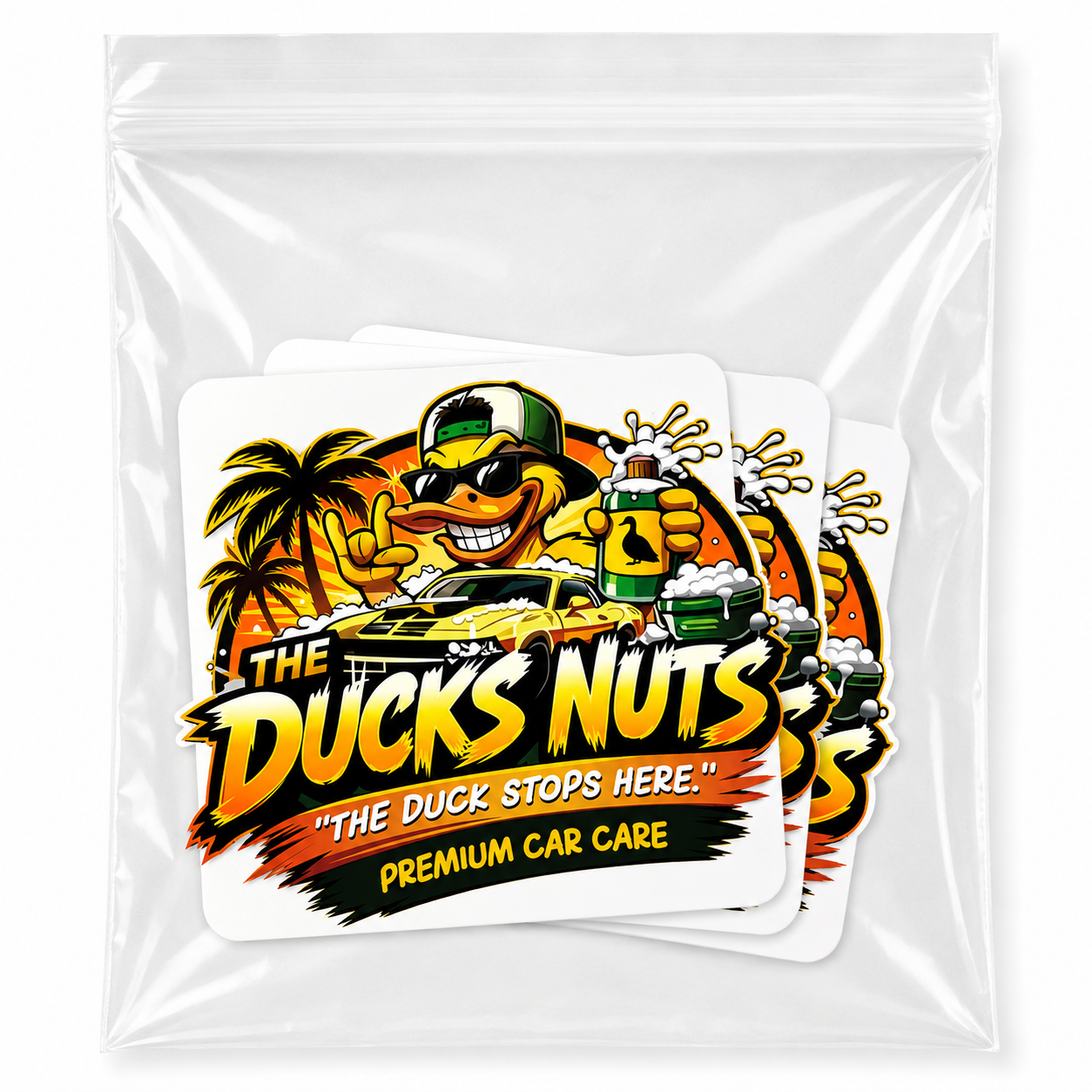 The Ducks Nuts Sticker 3-Pack
